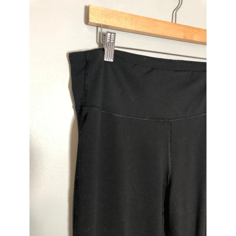 Old Navy Active Leggings Women XL Tall Black Go-Dry Performance Yoga Pants